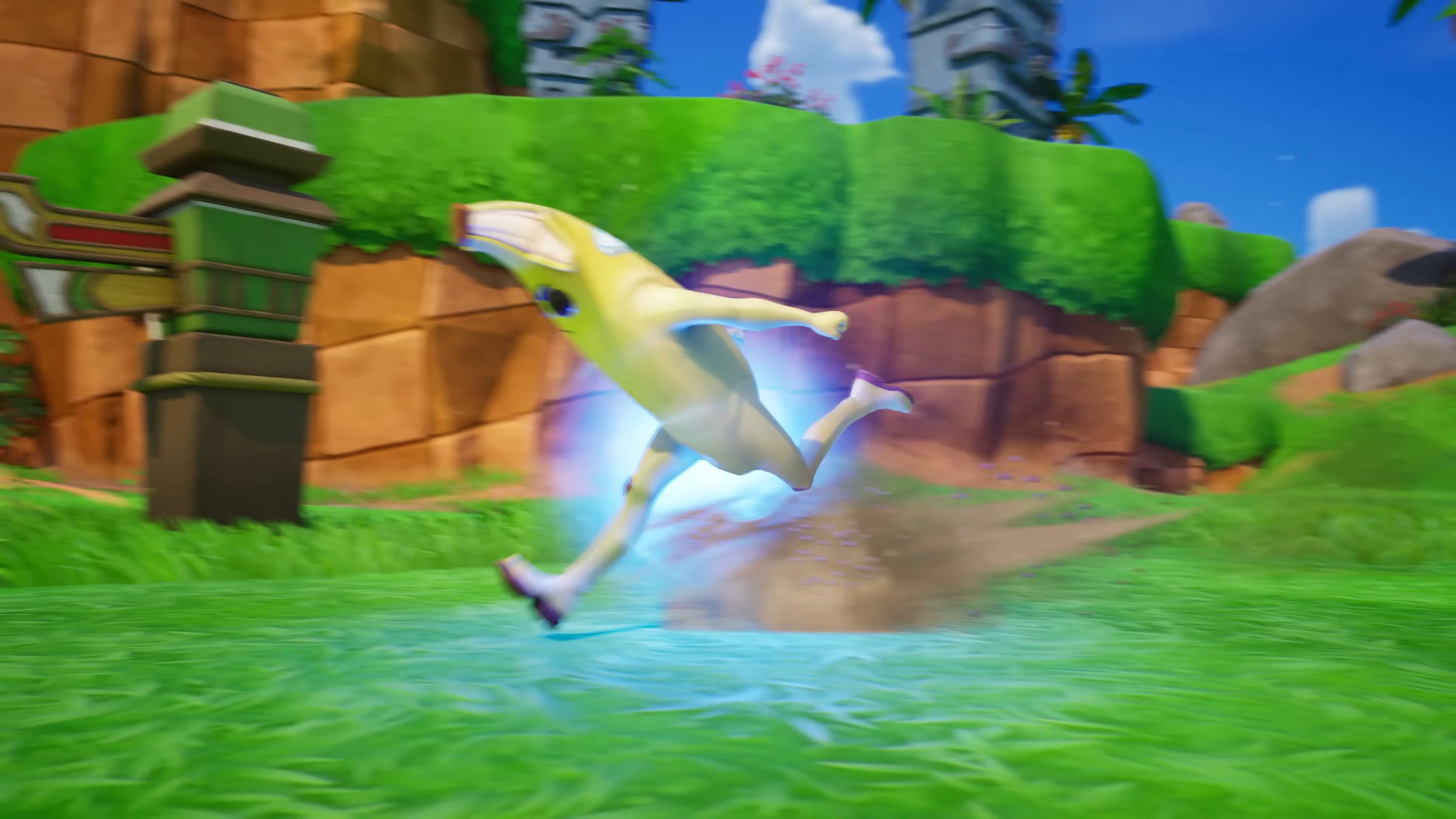 Sonic the Hedgehog en Fortnite Override