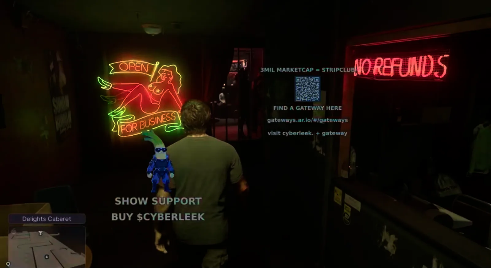 GTA VI gameplay strip club